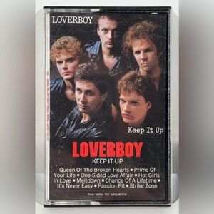 Loverboy - Keep It Up on Cassette Tape. 1983